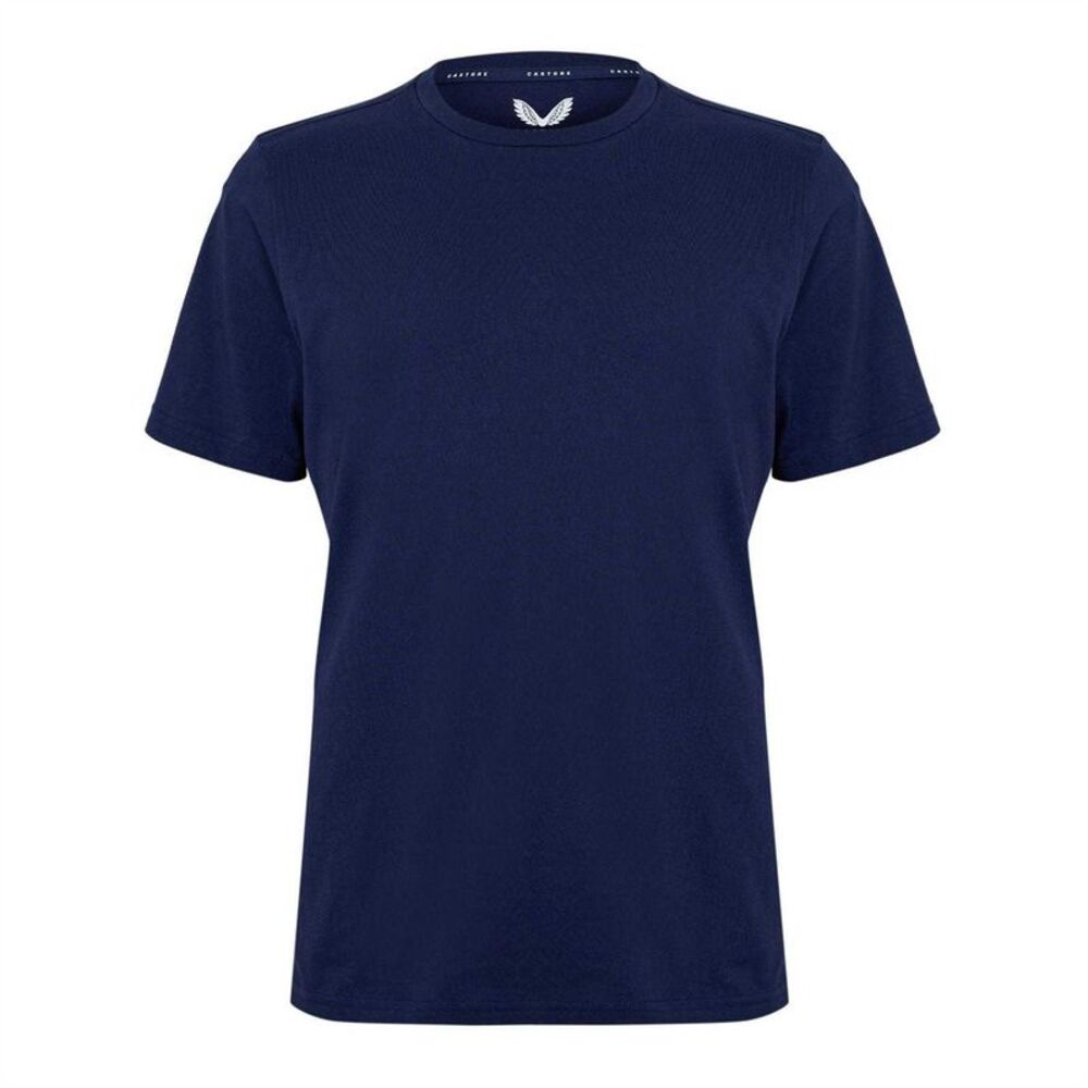Castore Mens Leisure Short-Sleeved T-Shirt / Peacoat